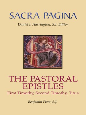 cover image of The Pastoral Epistles